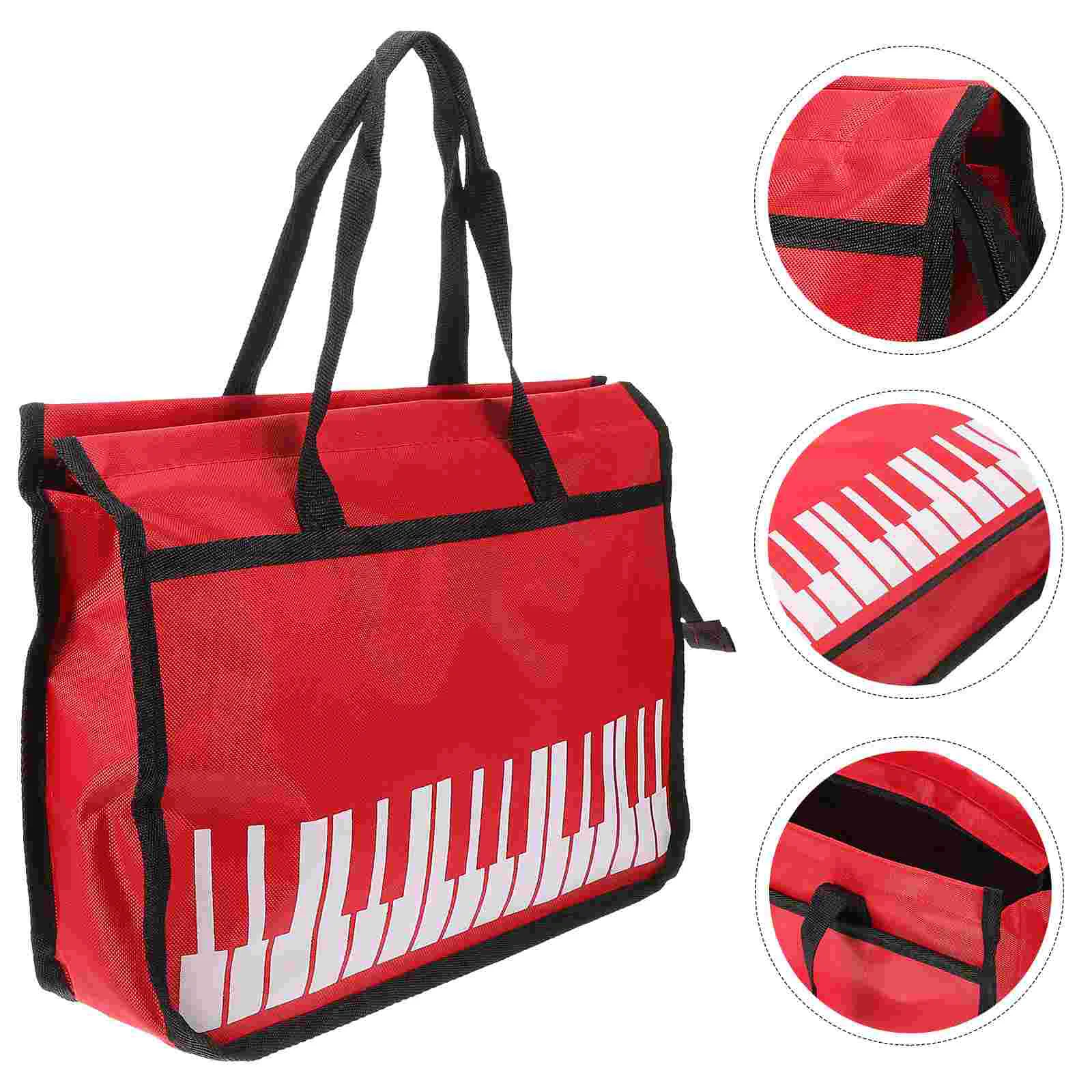 

Sheet Music Package Score Container Instrument Accessory Holder Bag for Storage Pouch The Tote