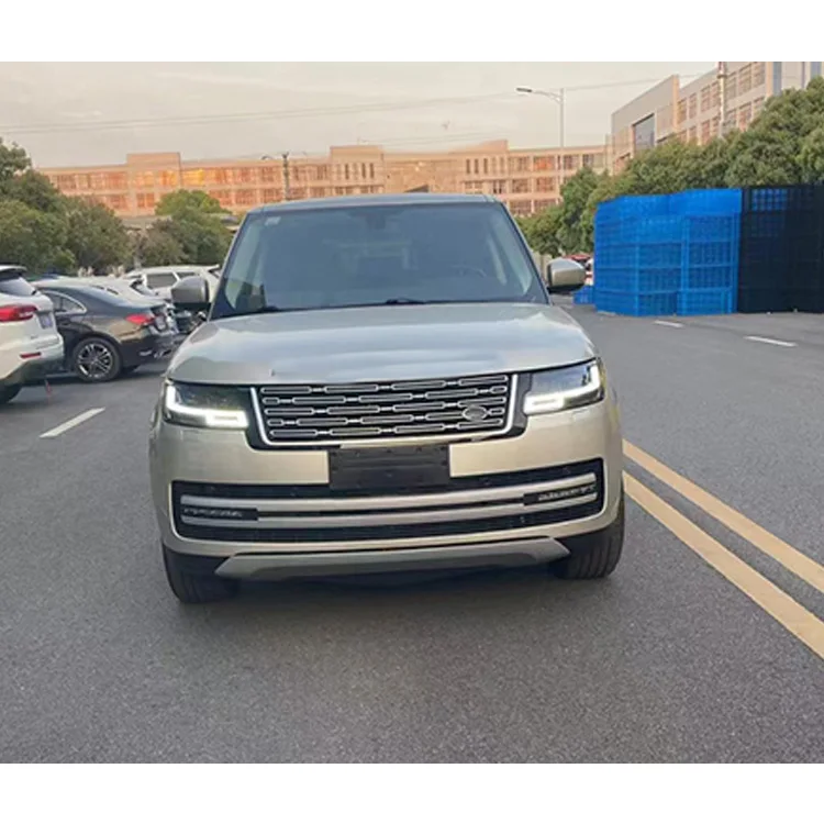 Upgrade 2023 SV Style BodyKit Grille Daytime Running Lights Front Bumpers Body Kits For Rover Vogue 201