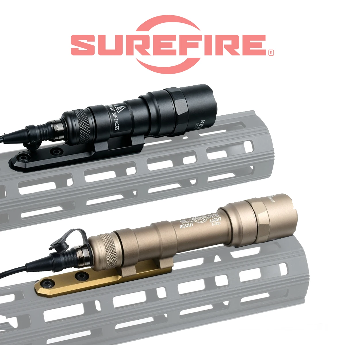 Tactical M300 M600 M600B Surefire Marking MLOK KEYMOD White LED Metal Weapons Scout Light For AR15 HK416 M416 M16 M4 Flashlight