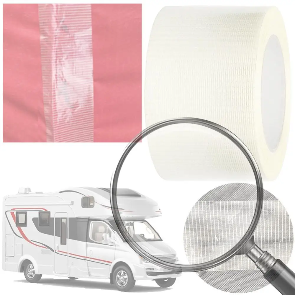 

Лента для ремонта из стекловолокна, клейкая, для ремонта тентов автодомов, чехлов для лодок, палаток и тентов для автодомов