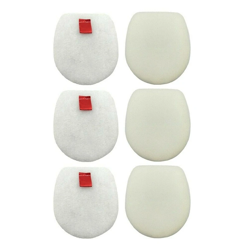 Filtri in feltro di schiuma per Shark Powered IC300 IZ251UK IZ201UK spugna per aspirapolvere