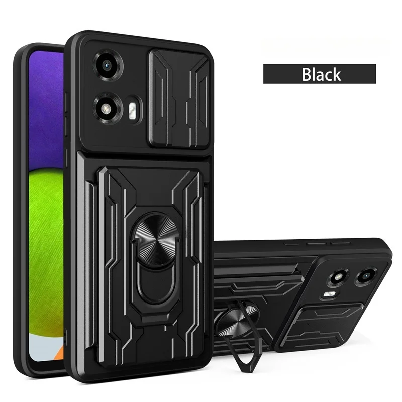 Stoßfeste Rüstung Slide Objektiv Fall Für Motorola Moto Edge 60 Fusion 50 Pro Neo E22 G04 G04s G24 G54 G84 G85 Karte Slot Halter Abdeckung – Detail 14