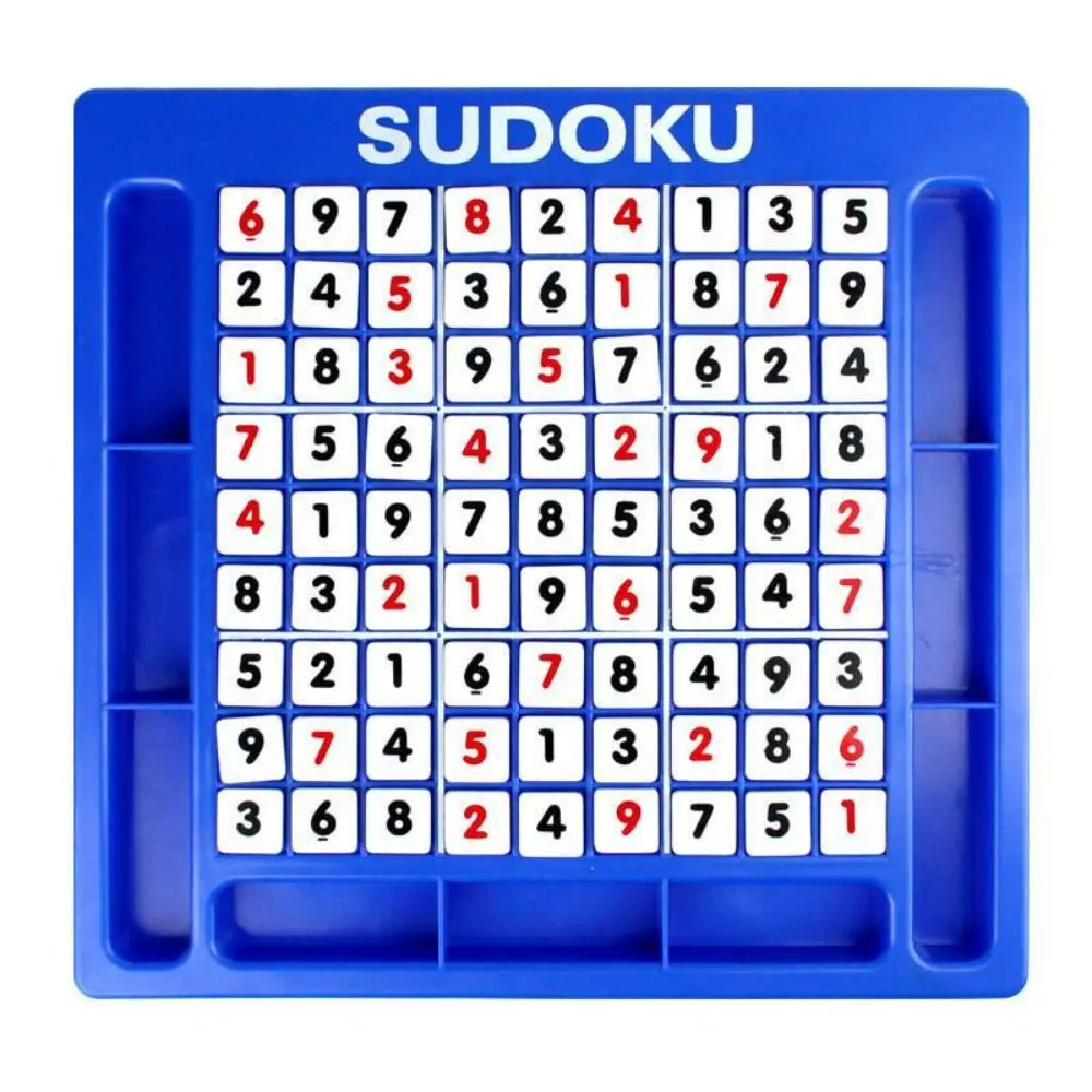 1 Set Nove Griglie Sudoku Crosswords Giocattoli International Montessori Sudoku Puzzle Giocattoli Tavolo da gioco educativo precoce