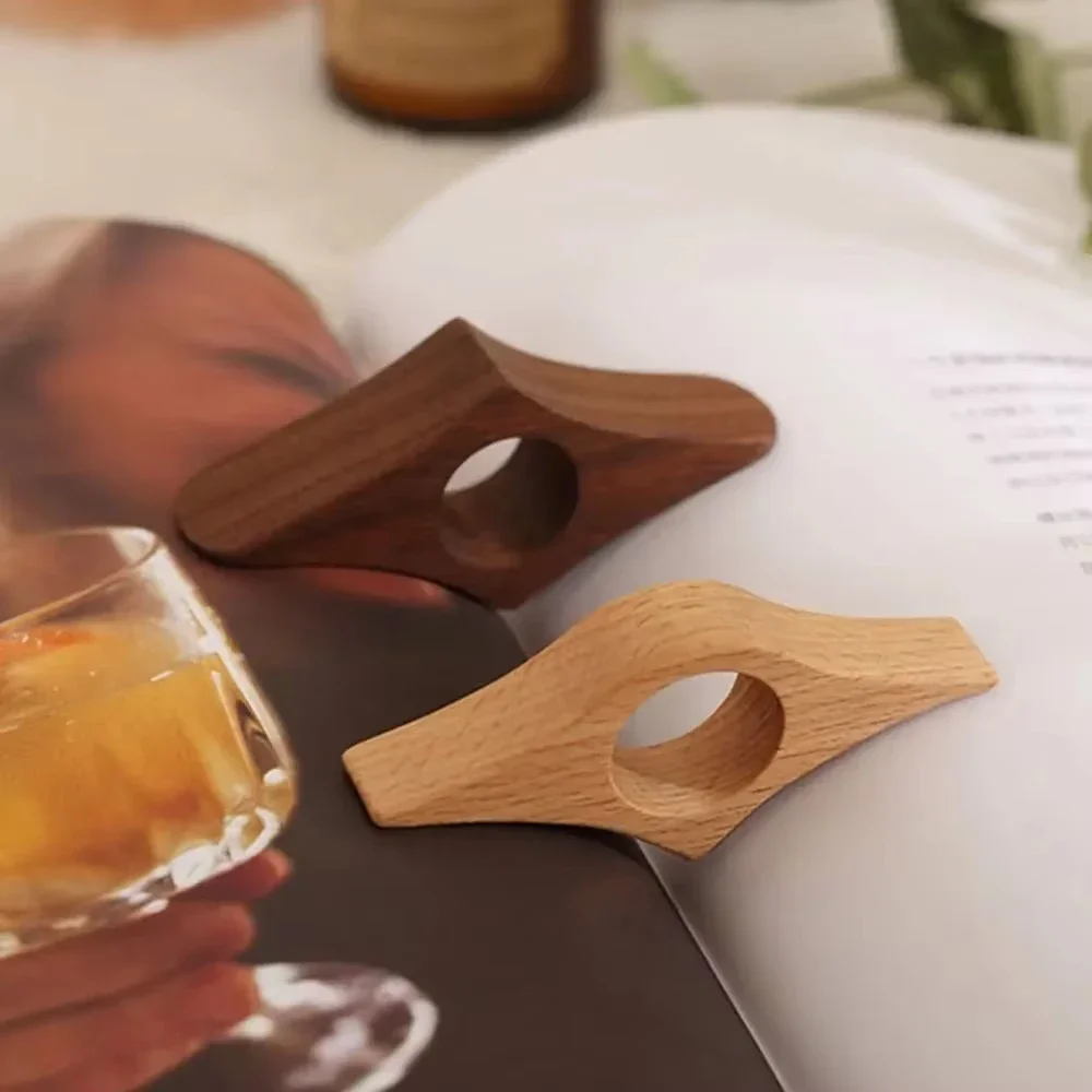 Heißer Holz Daumen Lesezeichen Eine Hand Lesen Daumen Buch Unterstützung Buch Seite Halter für Büro Buch Liebhaber Schnelle DIY Lesen Hilfe Werkzeuge