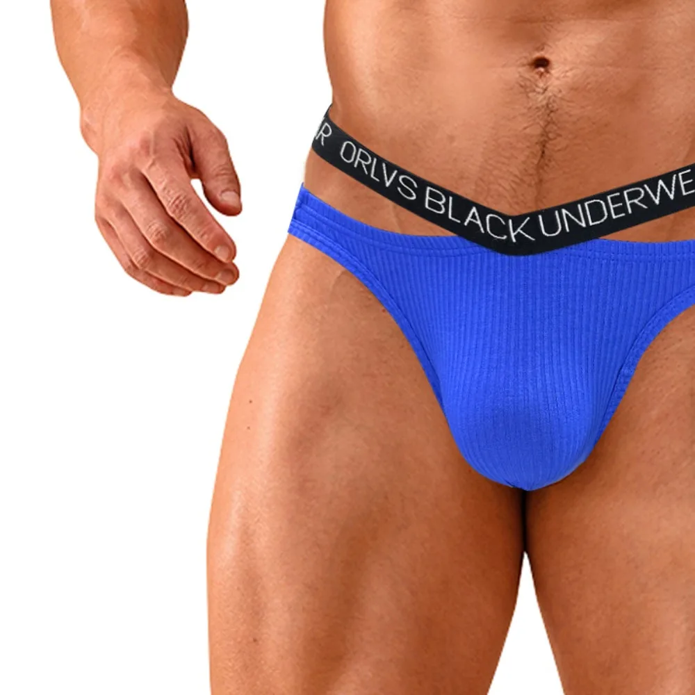 Сексуальные мужские хлопковые трусы с низкой посадкой, бикини с высоким вырезом и двойной поясом, U-образная сумка, нижнее белье, мужское нижнее белье, сексуальное гей-сиссисауلو Nangيريريرôt