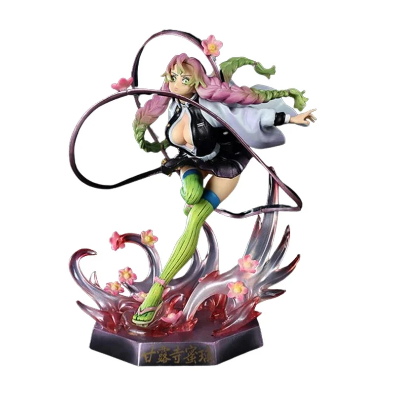 Demon Slayer 22cm Figure Kanroji Mitsuri Anime Kimetsu No Yaiba Figure Shinobu Action Figure Kamado Nezuko Sexytoys Gift