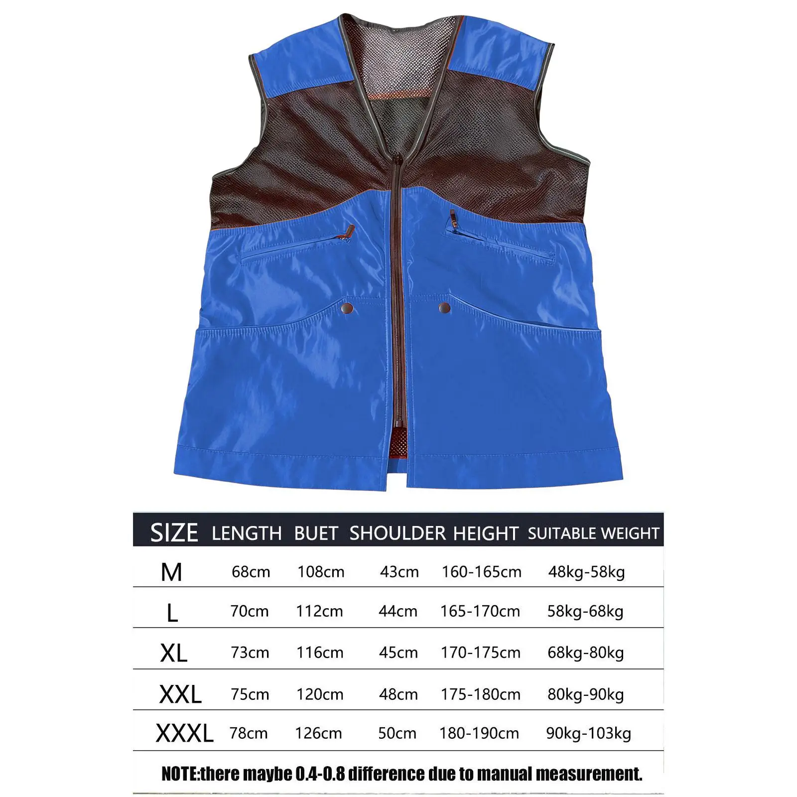 Dog Handler Training Apparel Waterproof Nylon Mesh 12 Pocket Reflective Vest for Obedience Agility Outdoor Work