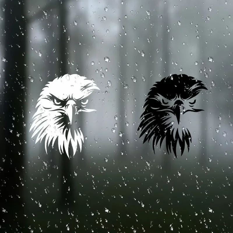 1PC Bald Eagle Patriotic Sticker, Waterproof Vinyl Decal, Anti-Scratch UV Resistant for Car Window Bumper Motorcycle Decor