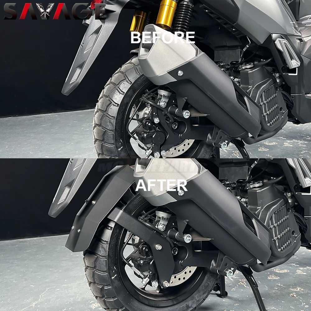 SR1-ADV125 Rear Mudguard Protection Protector For VOGE SR1 ADV 125 2025 Motorcycle Accessories Rear Wheel Cover Mud Flap Guard
