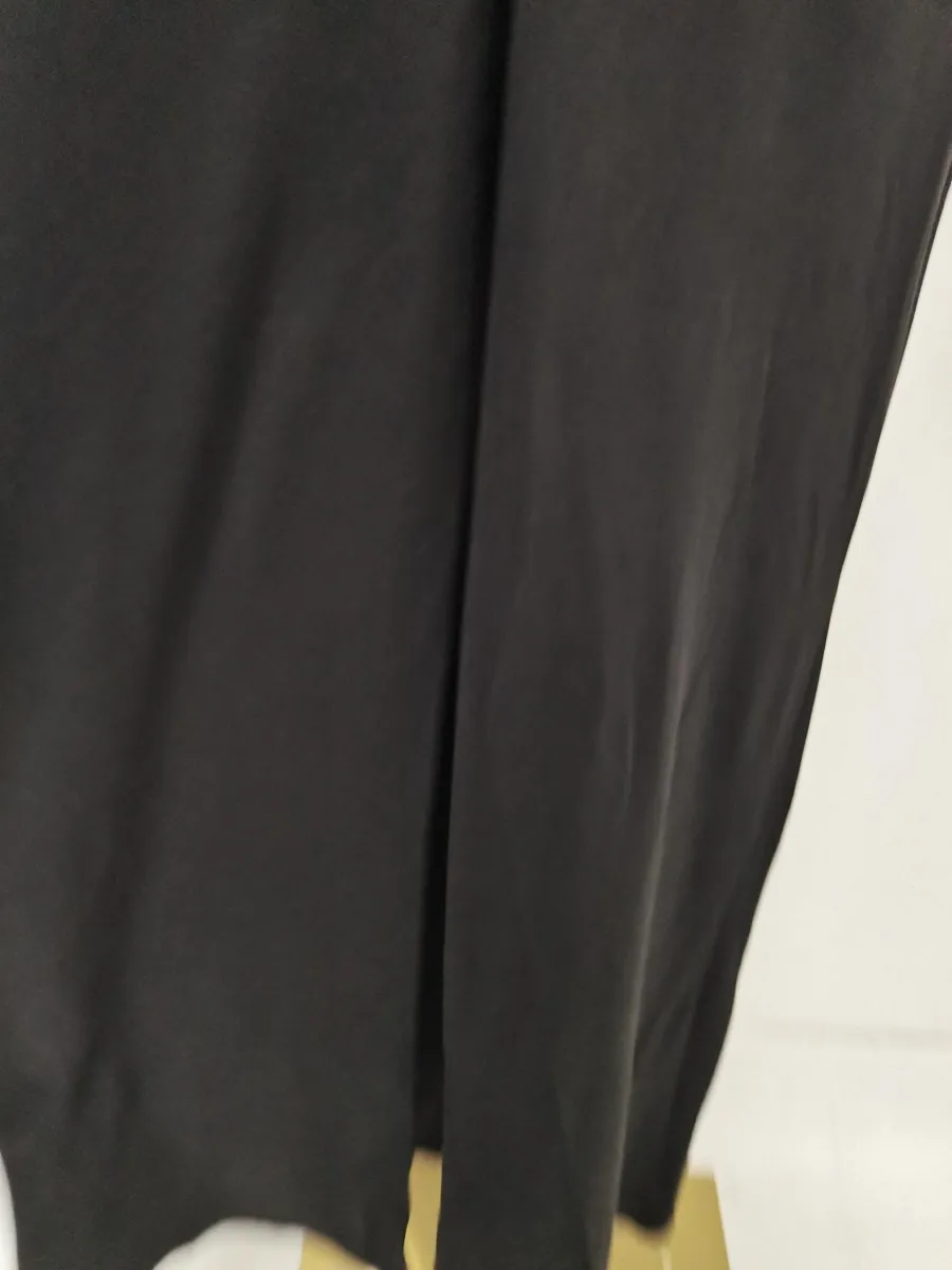 TWOTWINSTYLE Black Turtleneck Backless Maxi Dresses Female Long Sleeve Slimming Minimalist High End Style for Luxury Cocktails