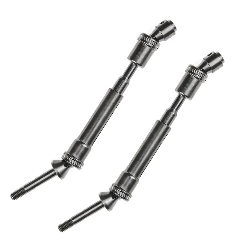 Steel CVD Front Rear Drive Shaft Assembly Heavy Duty for 1/10 Traxxas 4X4 SLA017 SLA018 Slash  Rustler VXL Stampede Car Parts