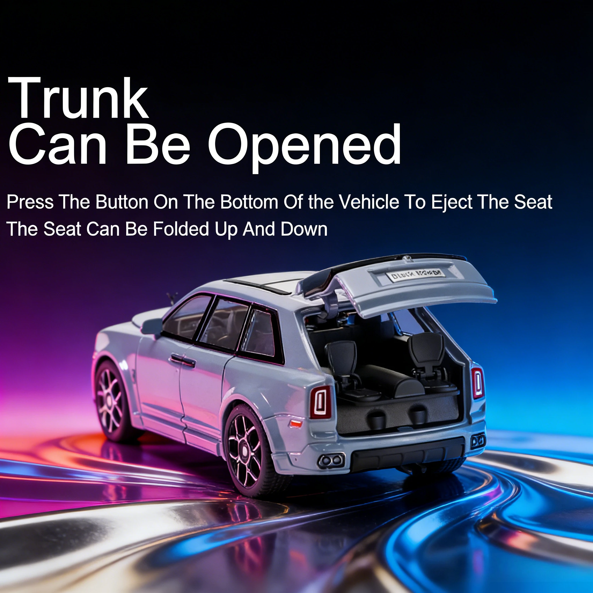 

1/20 литой под давлением внедорожник | Звуковой свет-кемпер — идеальный подарок для маленьких искателей приключений!