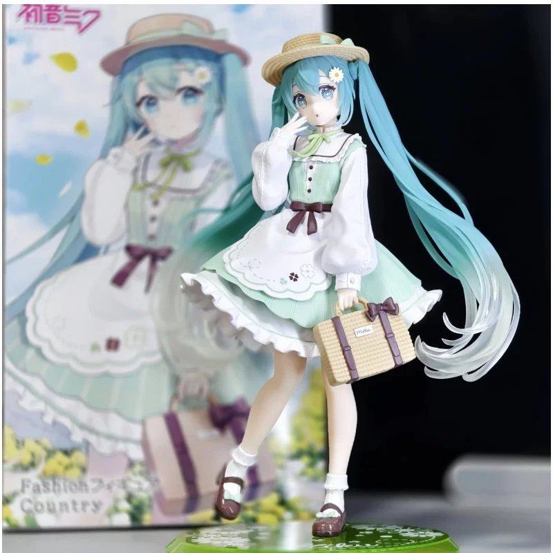 

Genuine Taito Hatsune Miku Cute Exquisite Action Figure Fashion Furyu Miku Pvc Anime Peripheral Collectable Model Decorative Toy