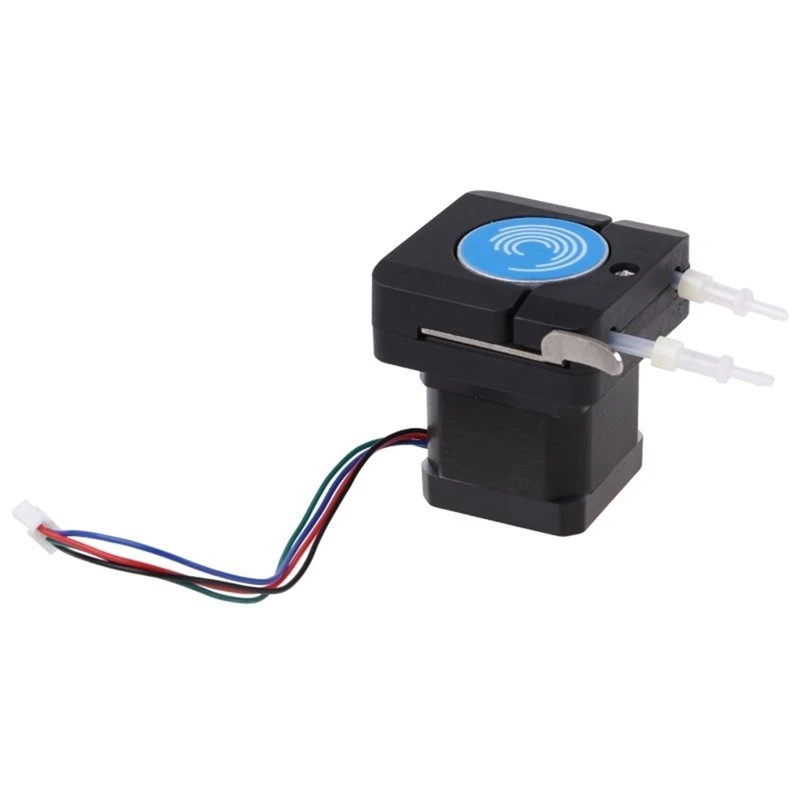 AT19-Small Peristaltic Pump With 42 Stepper Motor Dosing Tubing Hose Pump Quick-Change Tube Device 0-160M Flux