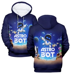 Sudaderas con capucha con estampado 3D de juego Astro Bot para hombre y mujer, ropa de calle a la moda, sudaderas de gran tamaño con capucha, jerséis para hombre, chándal, ropa para hombre