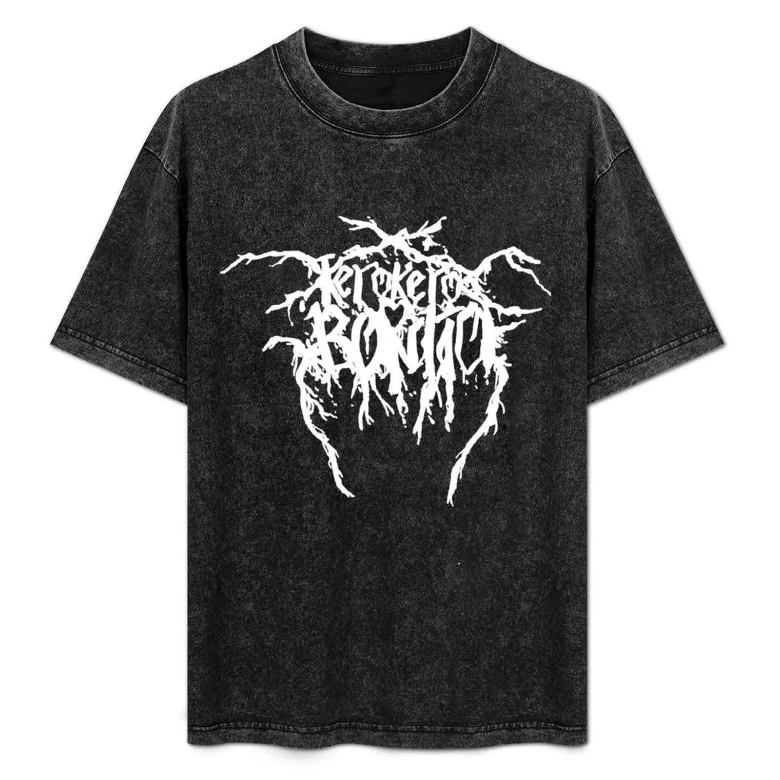 Kero Kero Bonito - Bubblegum pop black metal logo kawai T-Shirt Simple Trendy Casual T-Shirt