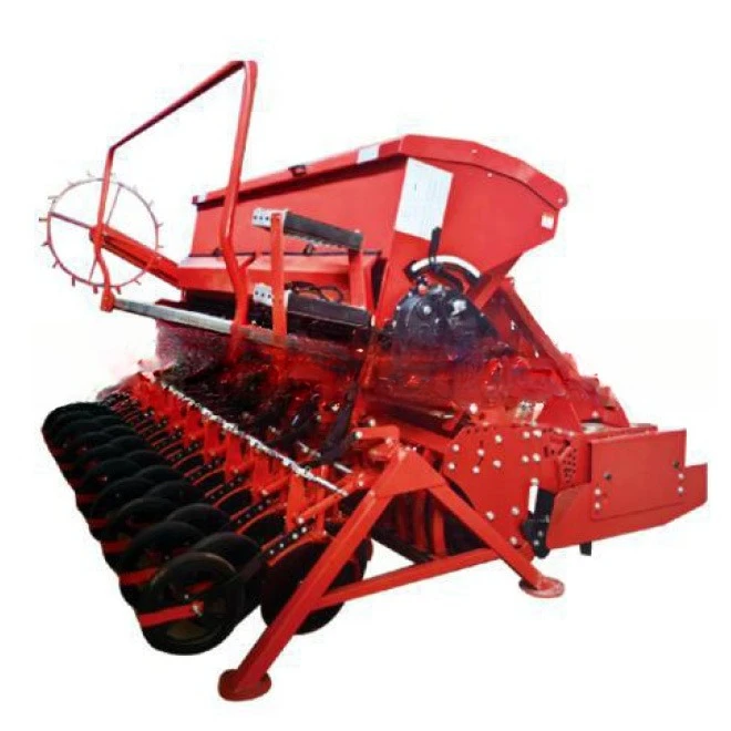 Drive rake type walking disc ditching no-tillage fertilizer seed all-in-one machine 6-24 lines optional