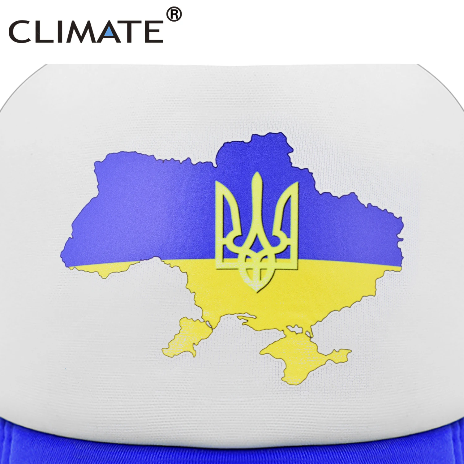 CLIMATE UKRAINE Map Cap Ukraine Emblem Flag Trucker Cap Ua Ukrainian Men Baseball Caps Black Cool Trucker Caps Hat for Men Kid