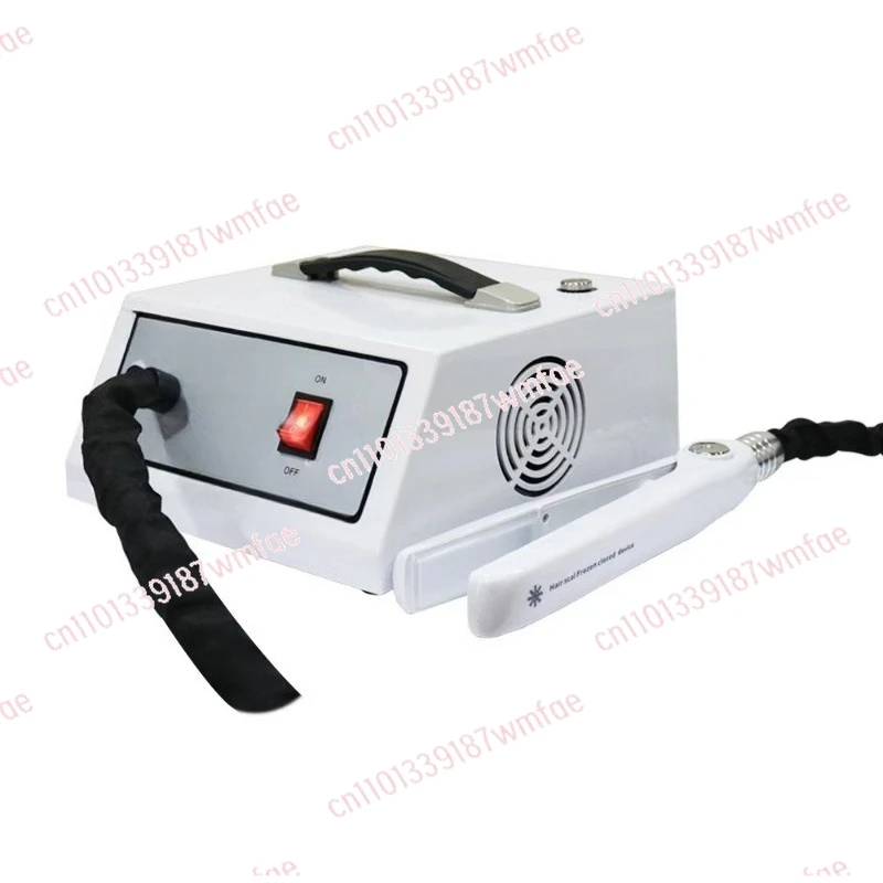 Desktop Ice Cold Hair Treatment Machine, Protein Nutrition Infusion Flat Iron for Waxing Coloring Hair Care