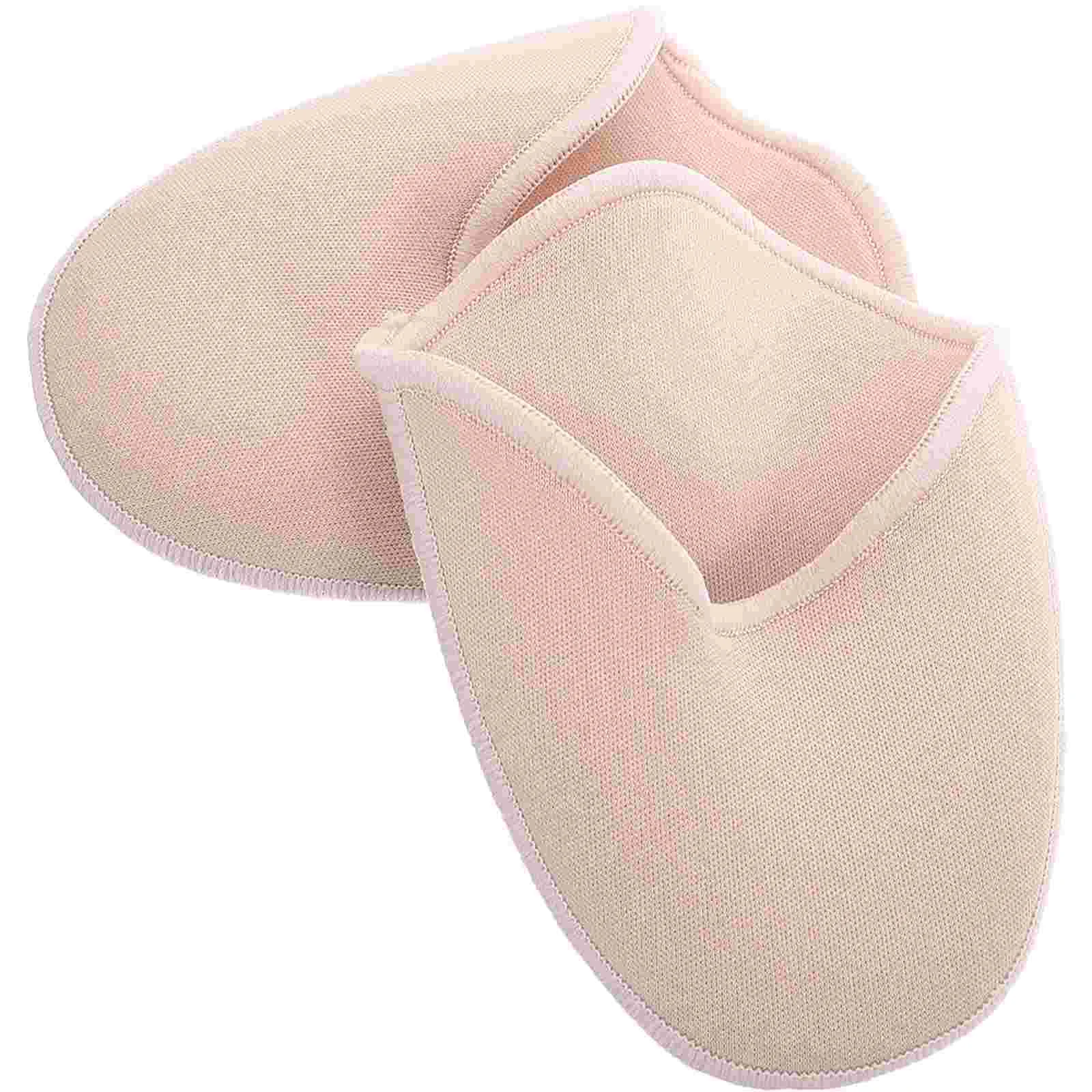 Front Feet Ballet Pointe Set Miss Shoe Inserts Toe Pads Knitted Fabric Cushions