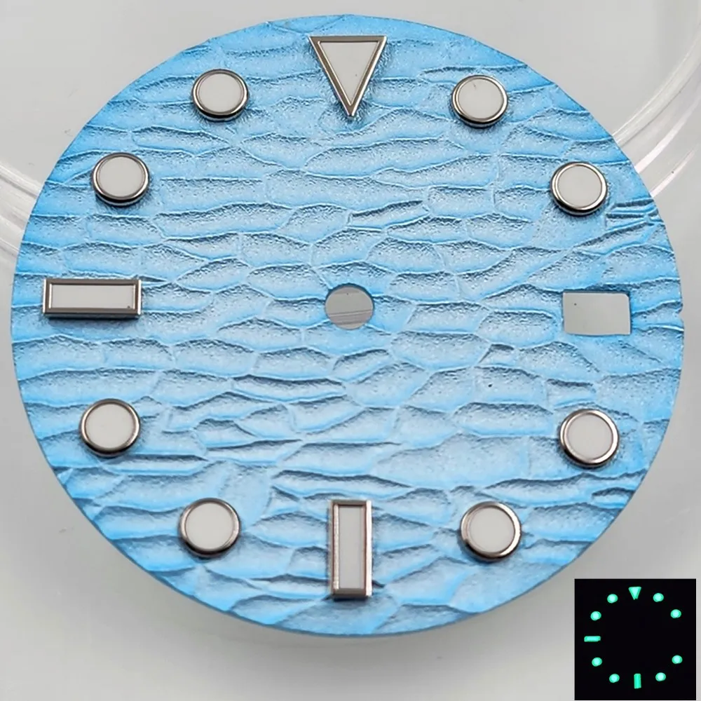 28,5 мм Циферблат часов люминесцентный для японского Nh35 автоматический механизм D