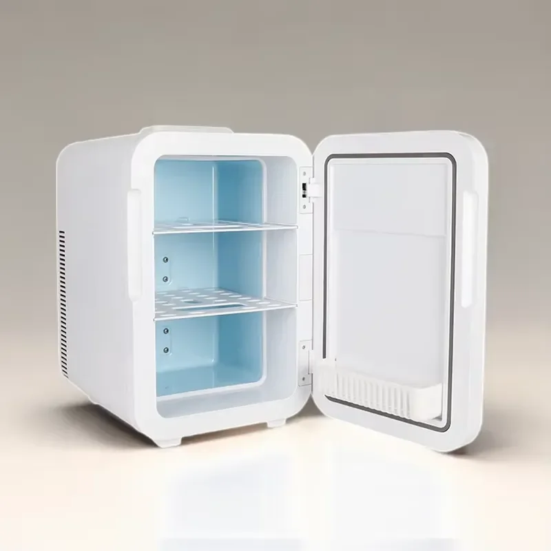 for 20L DC12V Dual Zone Semiconductor Portable Car Refrigerator Ultra Low Temp Deep Freezer with Heating Function Mini Fridge