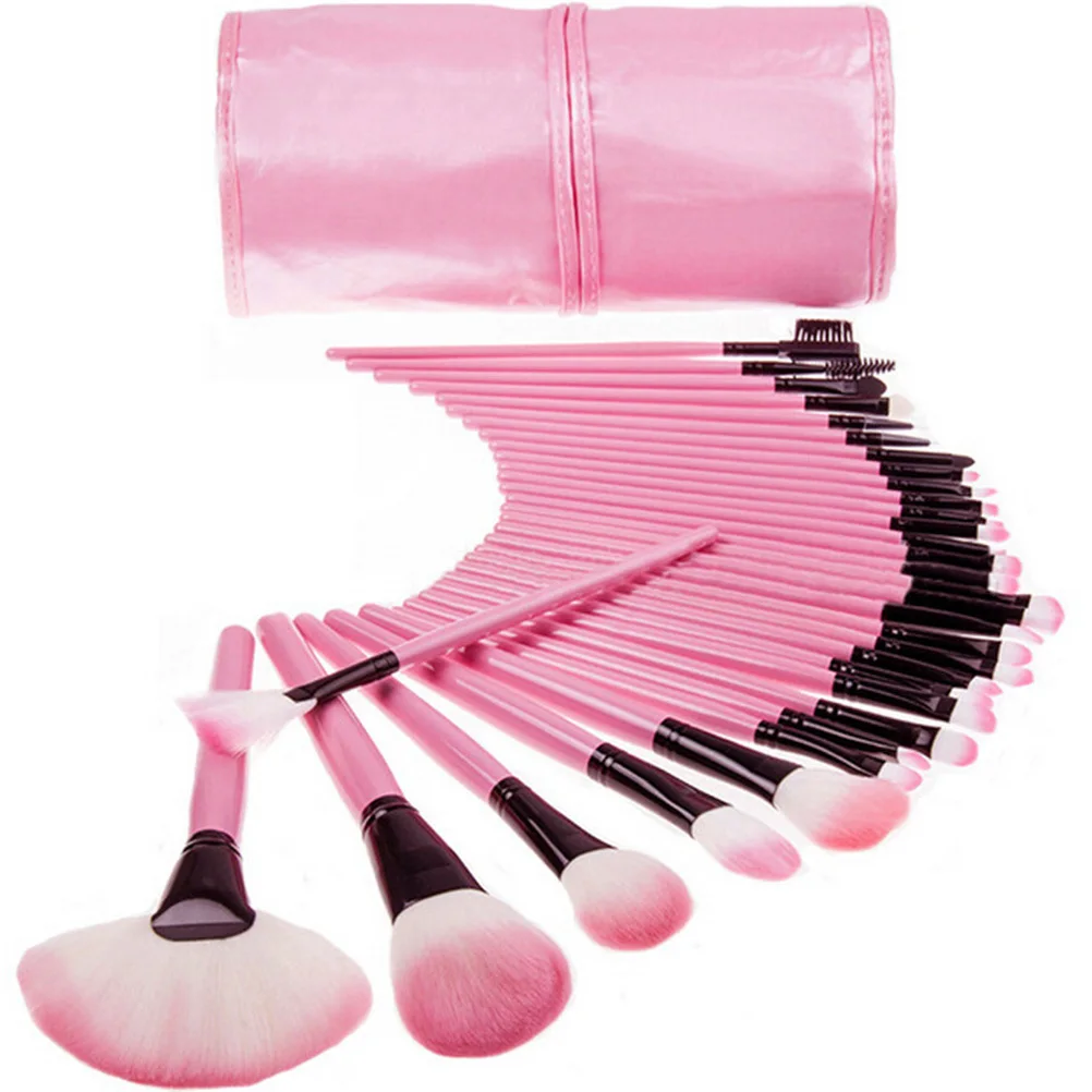 

31pcs Pink For Brush Set Powder Foundation Blending Makeup Brush Set Makeup Daily Use