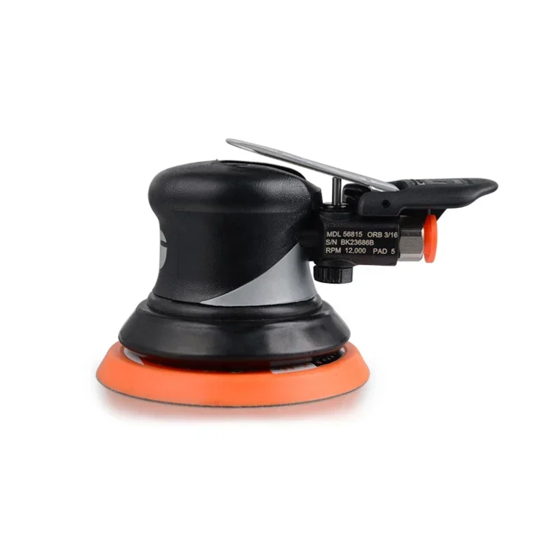 

2026 Premium Non-Vacuum 5" Air-Powered Random Orbital Sand 56815 Tool maintains highest RPM in the industry!