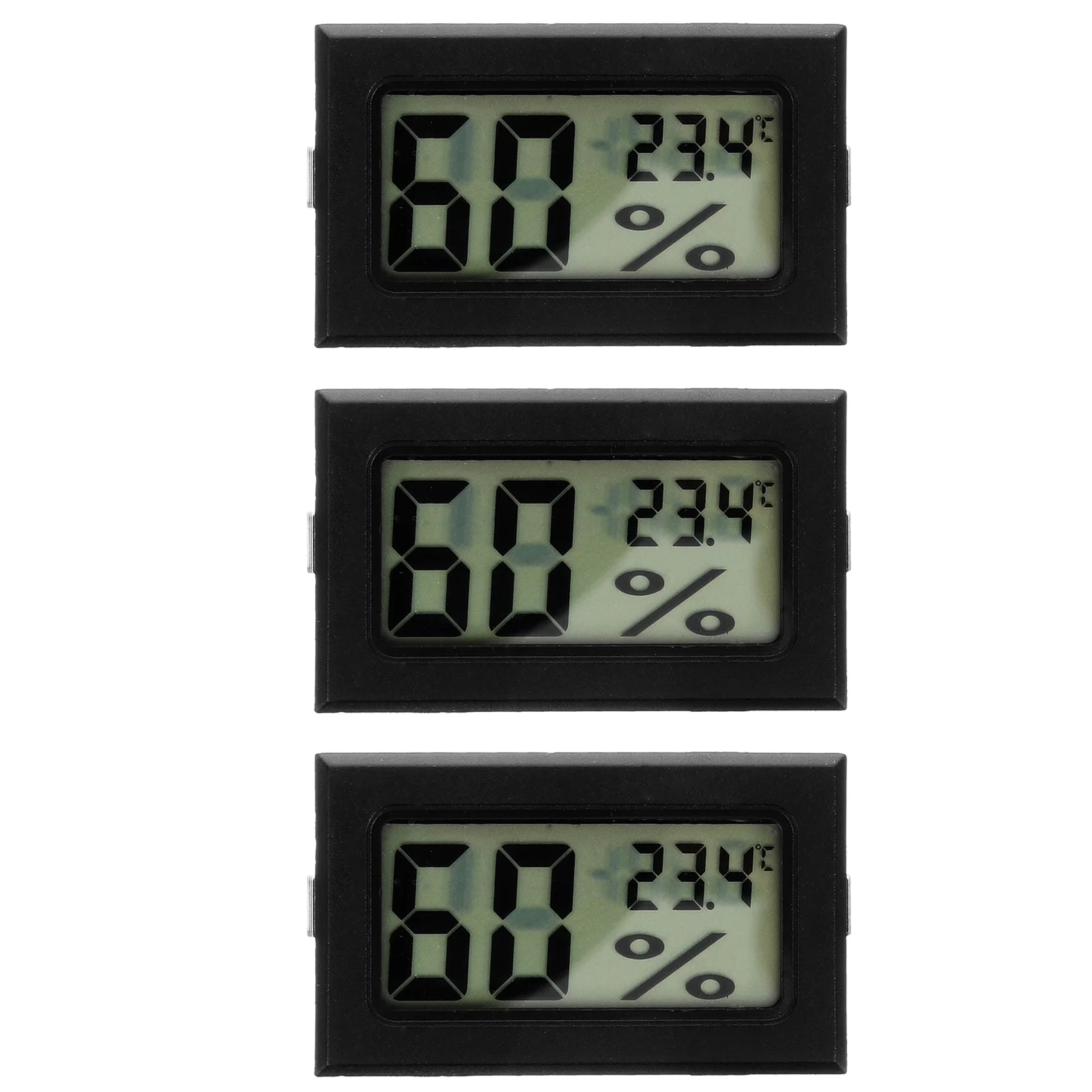 

3 Pcs Hygrometer for Jars Hydrometer Humidity Mini Thermometer Small Indoor Hygrometers