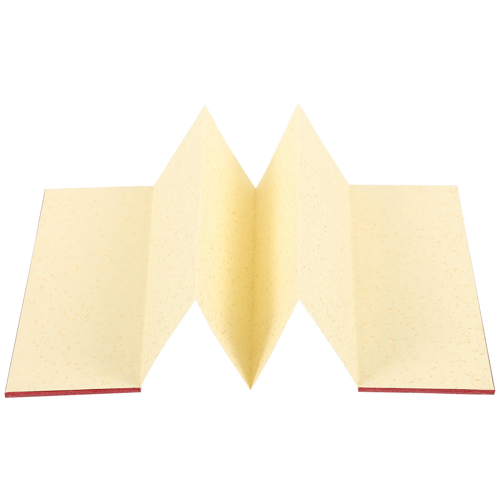 

Foldable Blank Calligraphy Book Thick Paper Sheets for Writing Practice Art Sketch Vintage Chinese Calligraphy Paper Notebook