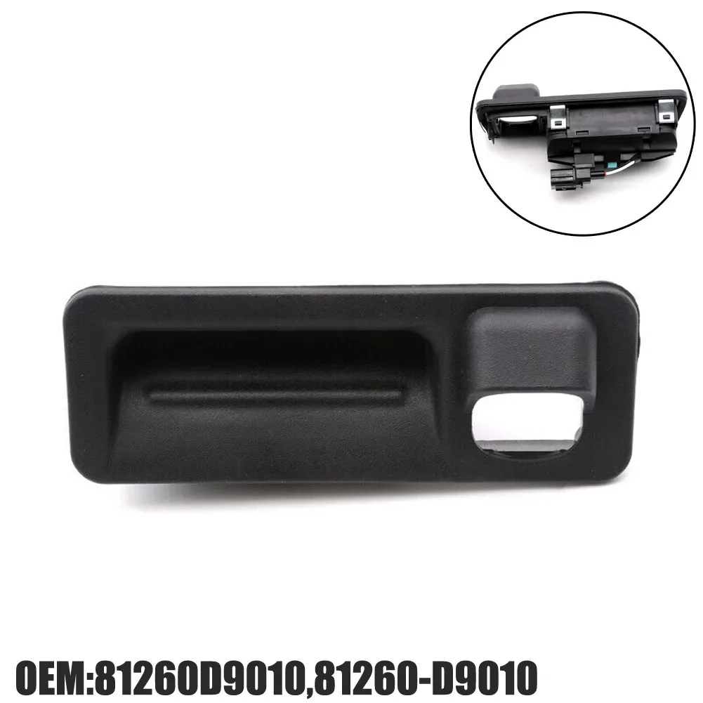 Auto Outside Trunk Lid Lock Handle Shell 81260D9010 For Kia For Sportage 2017-2019 Car Interior Accessories