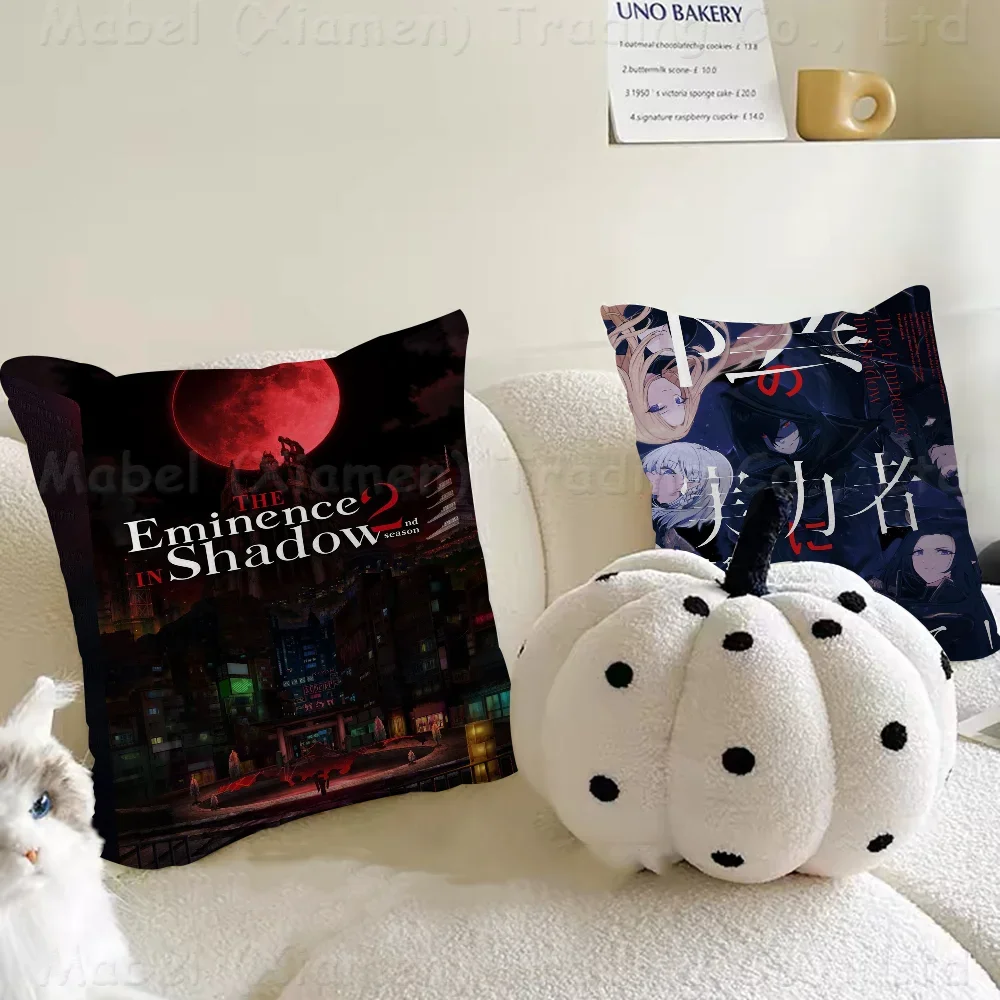 Anime The Eminence In Shadow Pillow Anime Pillow Sofa Bed Head Pillow Cover Cushion Cover 45x45 Cm Fashion