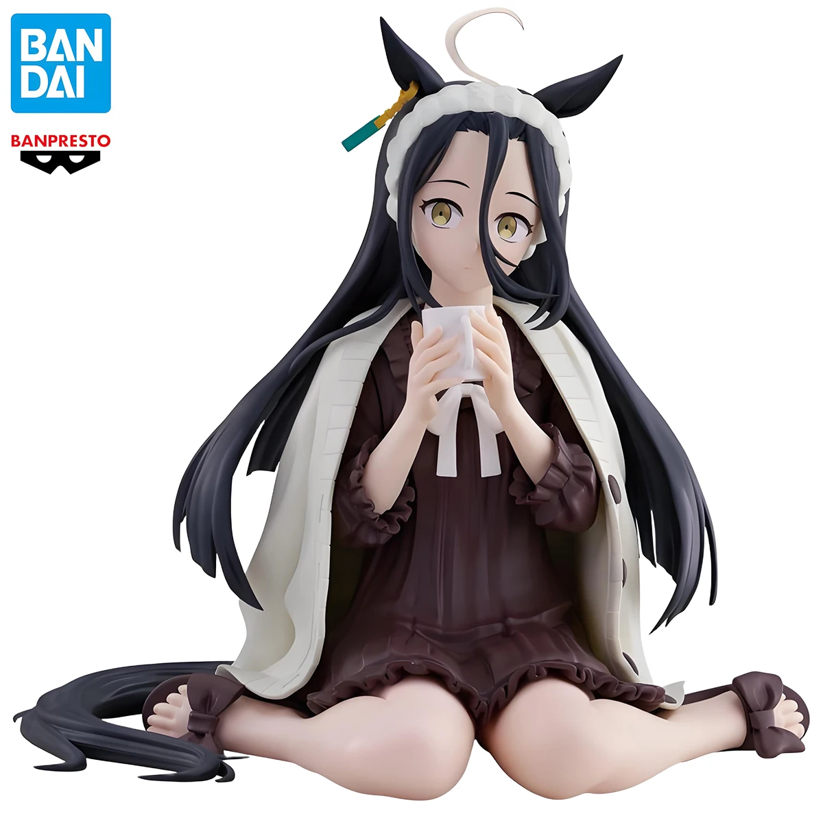 재고 있음 오리지널 반다이 반프레스토 프리티 더비 시즌 2 릴렉스 타임 맨해튼 카페 Pvc 12cm 애니메이션 캐릭터 모델 장난감 선물