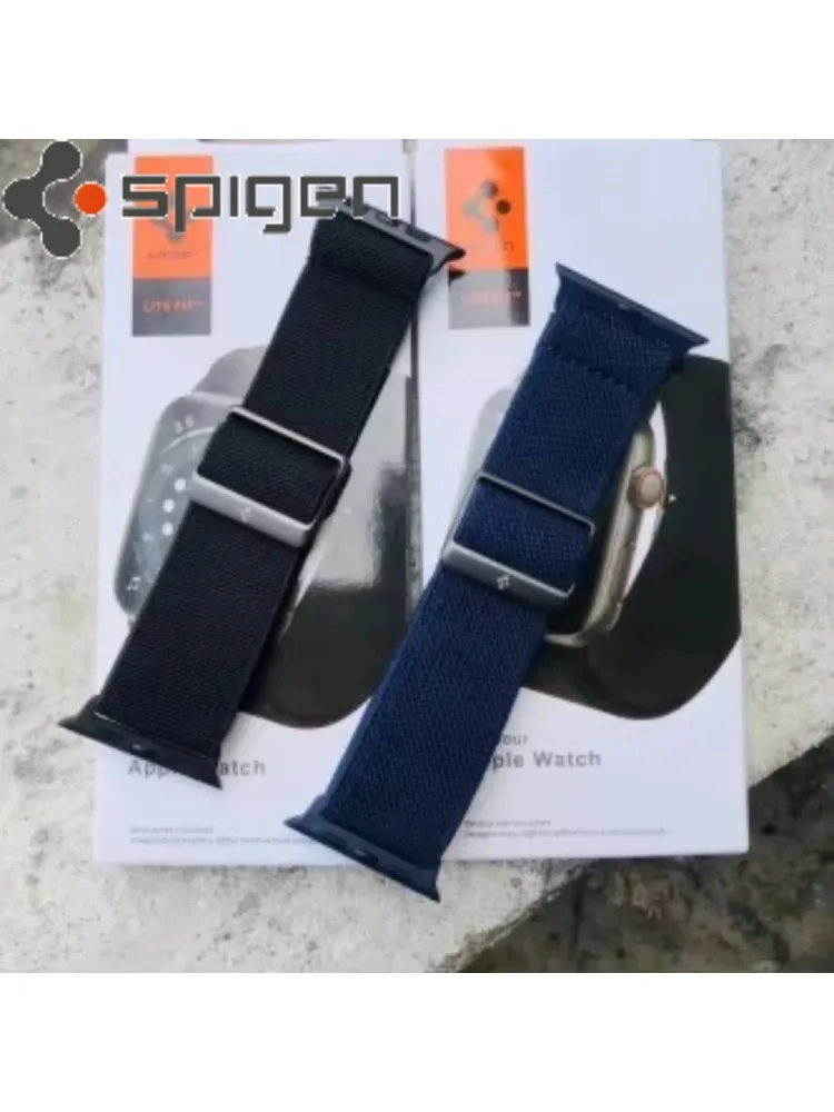 Spigen Lite Fit Ultra Elastyczny Sportowy Pasek do Apple Watch Band z obsługą SE/S6/5/4/3/2/1 38/40/49mm 9/8/7 41mm 10/11 42mm 9/8 45mm — zdjęcie produktu 7