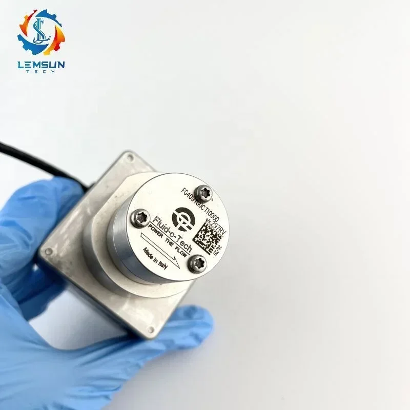 

NEW IN STOCK Fluid-o-Tech 90-76-04/82040011 Gear Pump Manufactured by France for Digital Printer Ceramic Metal Printing Machine