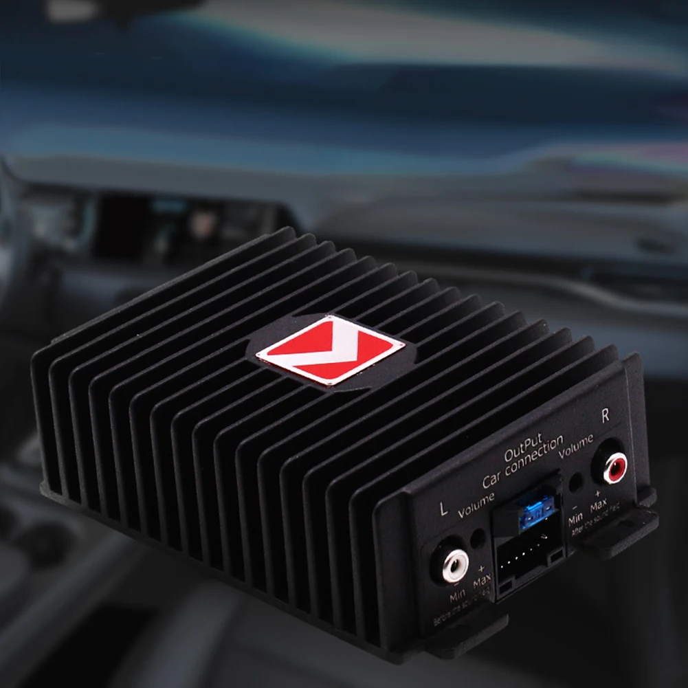 Amplificador DSP de navegación Android, caja de Audio estéreo profesional para coche, actualización de sonido de alta potencia, HiFi, 4x80W