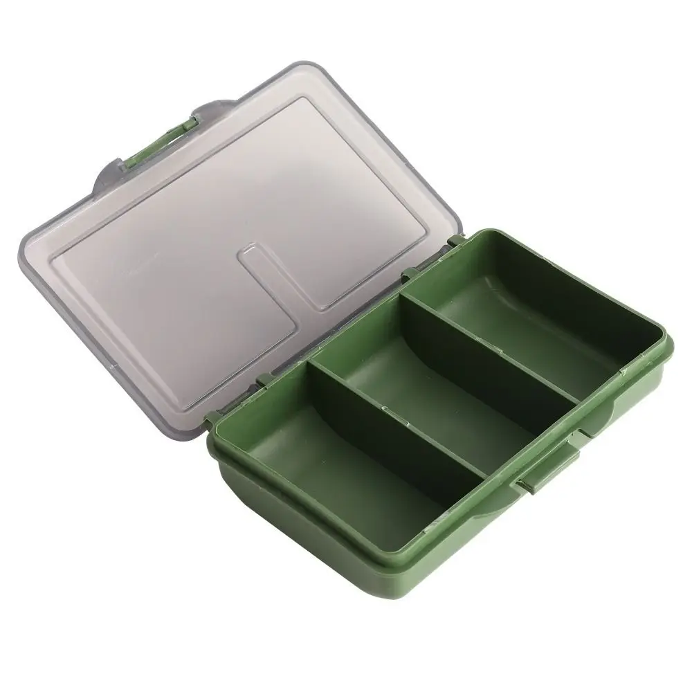 2PCS Multiple Grids Fishing Lure Boxes PP Waterproof Hook Bait Gadget Rectangular Shape Fishing Tackle Box Tackle Organizers