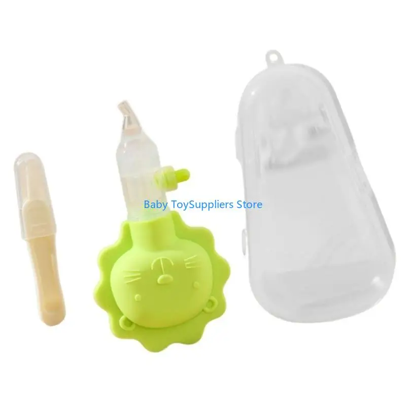 

R1WF Soft Baby Nasal Caspirator для холодной помощи завершается с Case & Pweezers Эффективное облегчение заторов для носа для