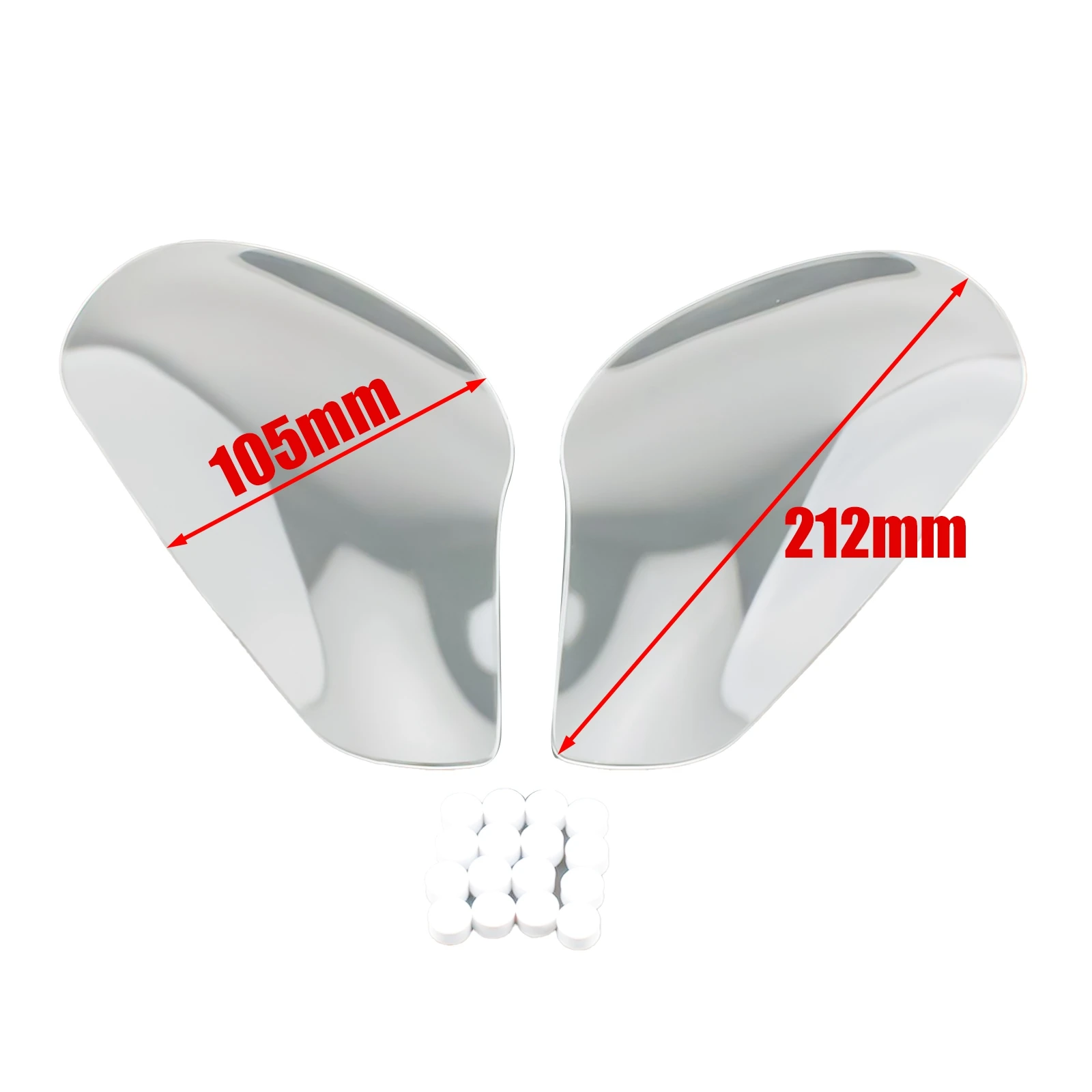 

For Triumph Street Triple 765 RS 2020-2022 1×Headlight Guard Shield Screen Lens Covers