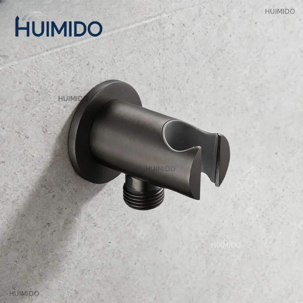 Hand Fixed Bracket Silver Polished Brass Wall-Mounted  Bracket Holder Adjustable For Bathroom