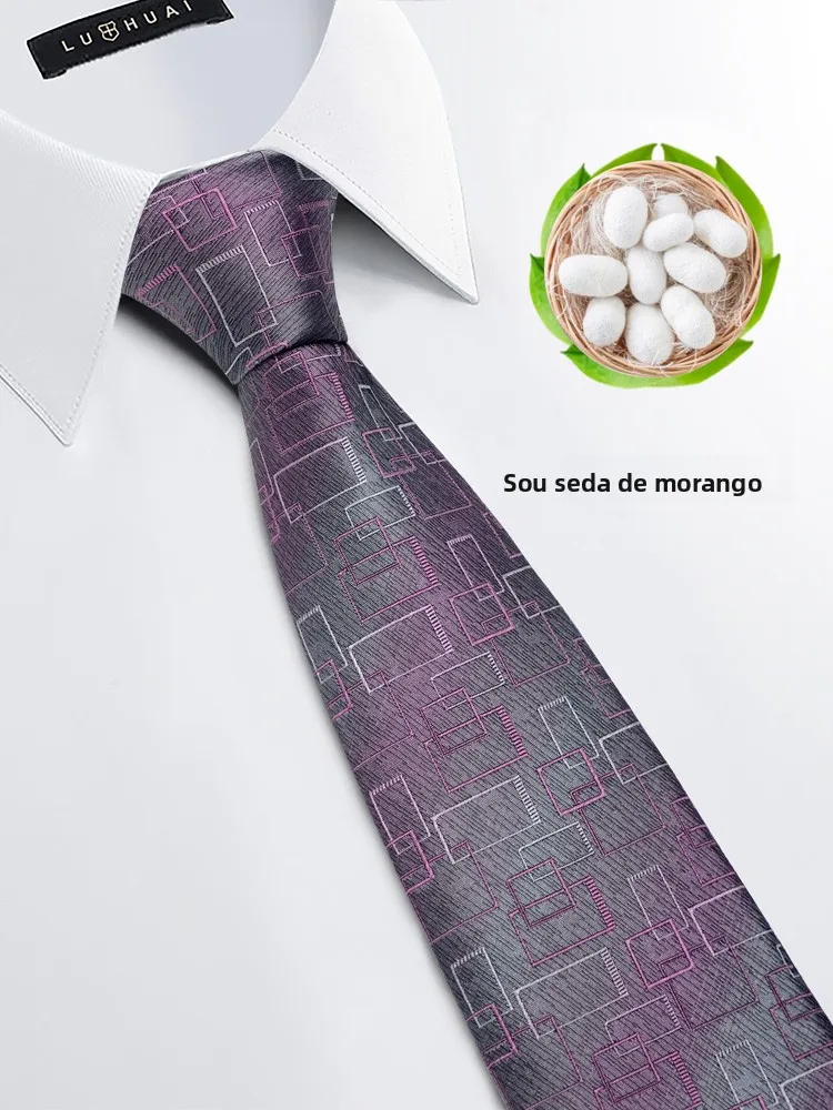 silk-tie-men's-wedding-om-busin-high-end-handmade-luxury-gift-box-ey-and-pink-striped-normal-width-bow-tie