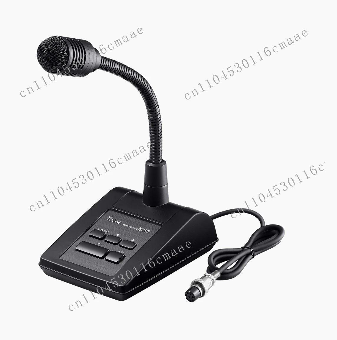 

Suitable for SM-50 Desktop Gooseneck Design Walkie Talkie, Equipped with Powerful Audio Amplifier and Convenient PTT Function