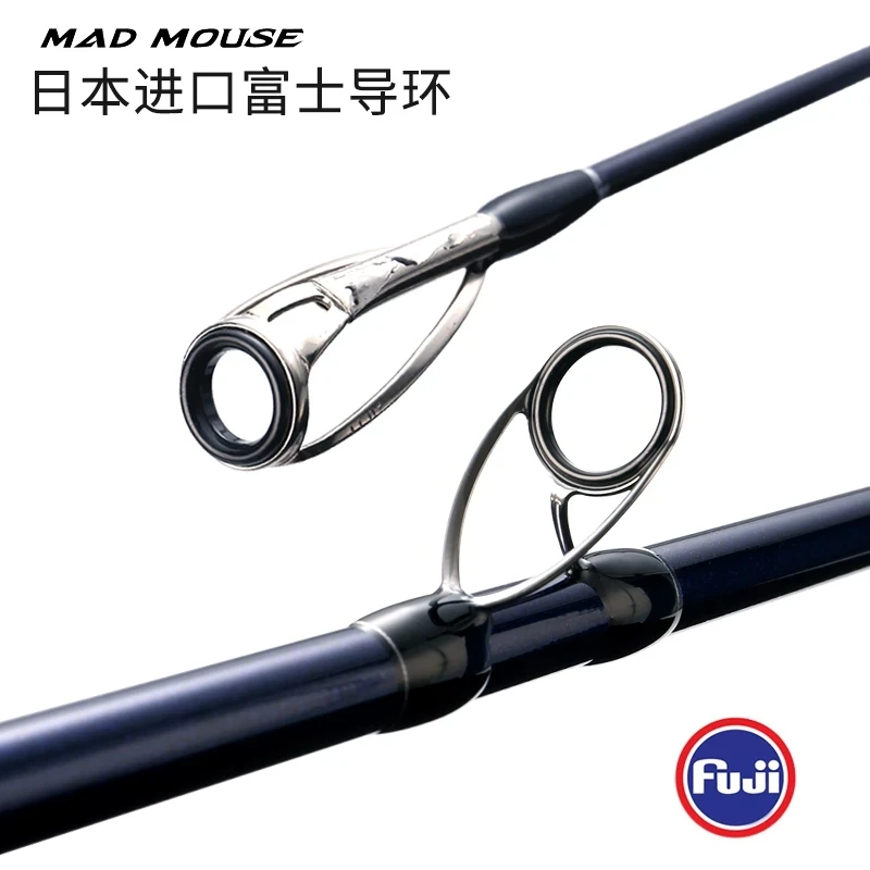 2022 MADMOUSE QUICK SURF ‖ Surf Casting Rods 4.25M BX 3 Sections Japan Quality Full Fuji Parts High-carbon Rod