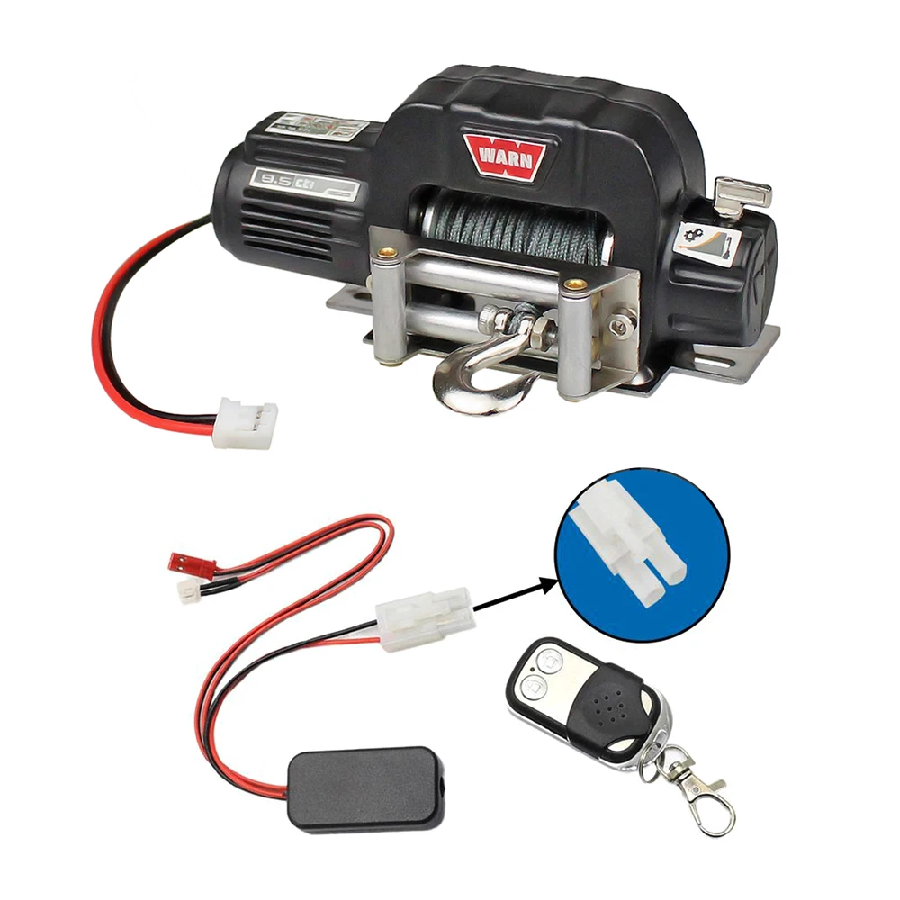 Metalen Automatische Simulatie Gesimuleerde Lier Voor 1/10 1/8 Rc Crawler Auto Axiale SCX10 Iii 90046 D90 TRX4 TRX-6 D110 90046 redcat
