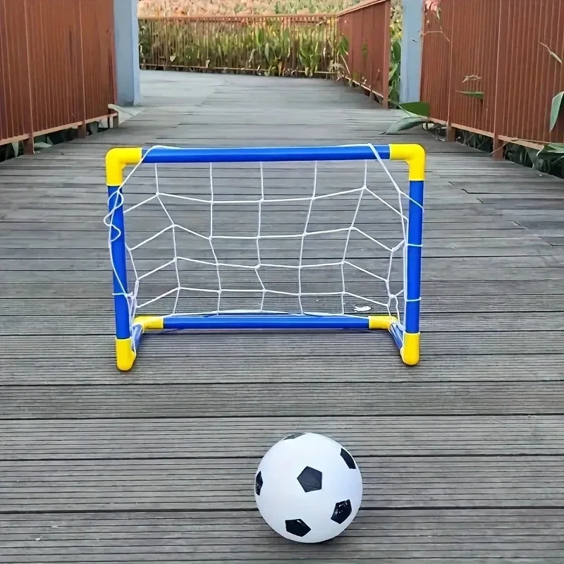 

Portable Micro Soccer Goal Set (Net, Pump, Ball Included) | Lightweight Indoor/Outdoor Gear for Park & Beach Training