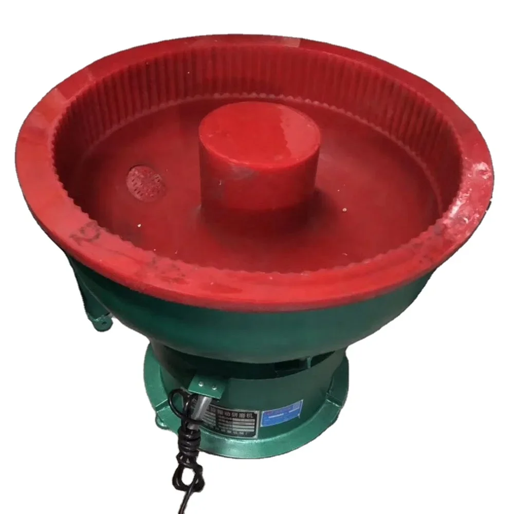 60 Liter  ZMQV-60 Bowl Shape Surface Deburring Tumbling Polishing Vibratory Deburring Polishing Brass