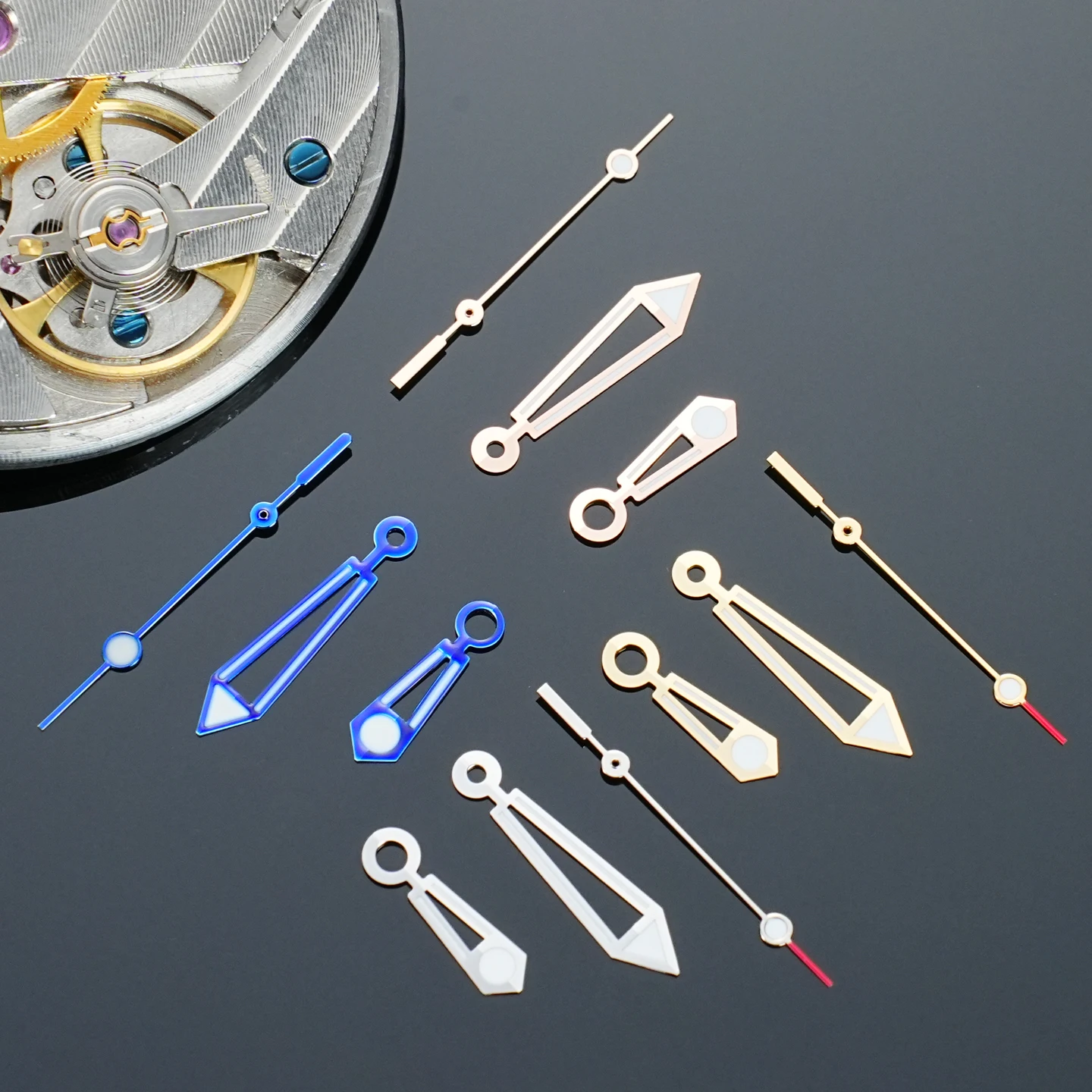 For Omega Seamaster 300 2824 2836 2846 2864 Movement Watch Hands Night Light Hour Minute Second Hand Watch Accessories Pointer