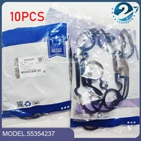 Junta de sellado de la cubierta de la válvula del motor para Chevrolet Aveo5, Aveo Cruze, Sonic, Opel, Saturn, Astra 2009, Pontiac G3, 1,8 l, 1,6 l, L4, 55354237, 10 unidades