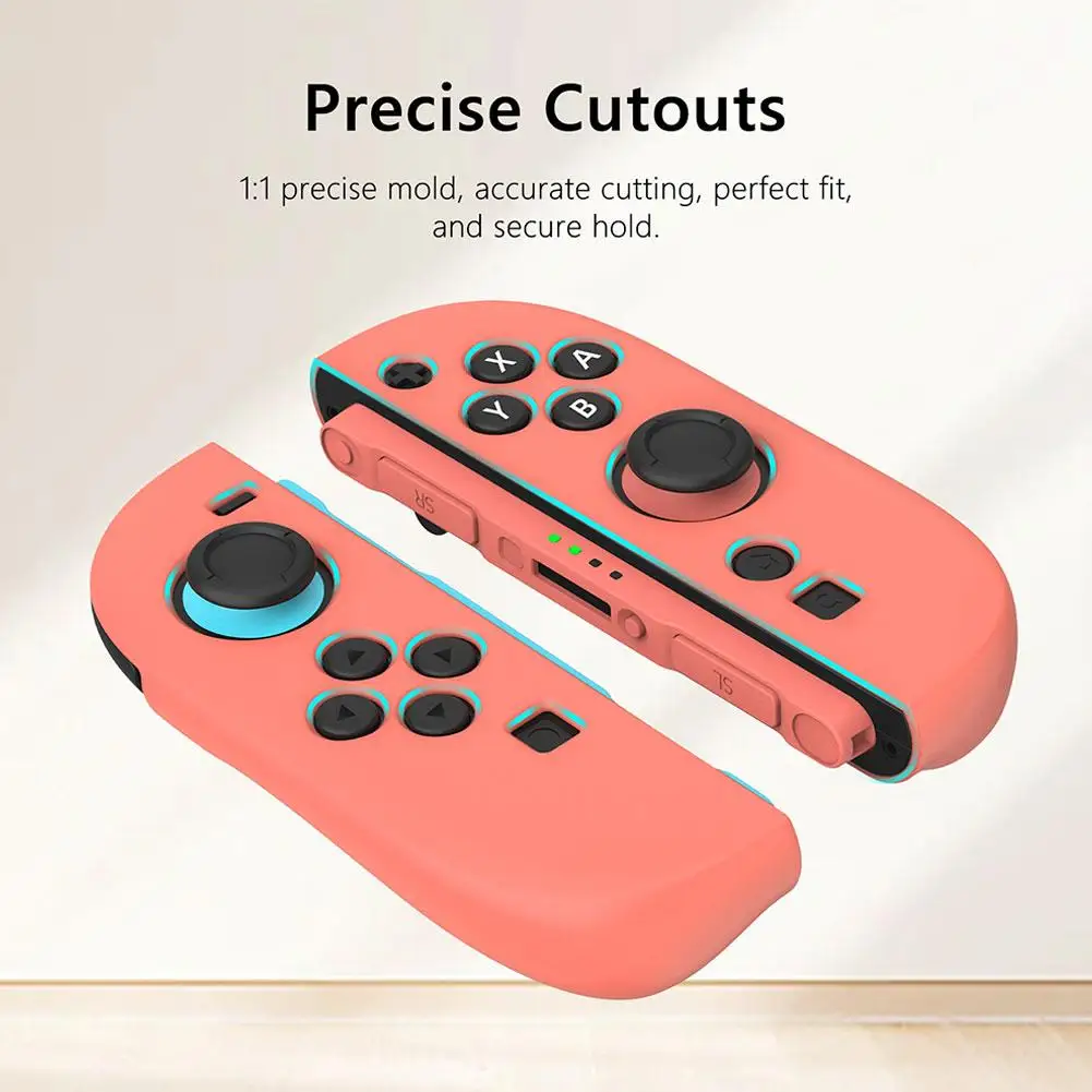 For Switch2 Handle Silicone Protective Case Anti-fall Dustproof Washable Comfortable Feel Ergonomic Handle Shell For Switch2