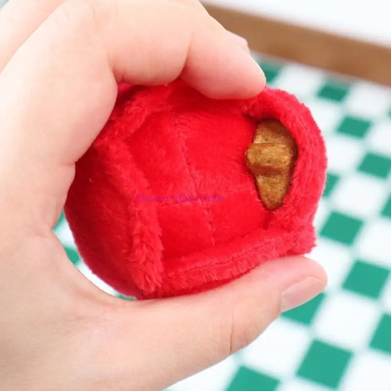 لعبة Squeak Dog Toy Rose Flower Interactive Chew Toy Keep Pet Healthy Hx6c